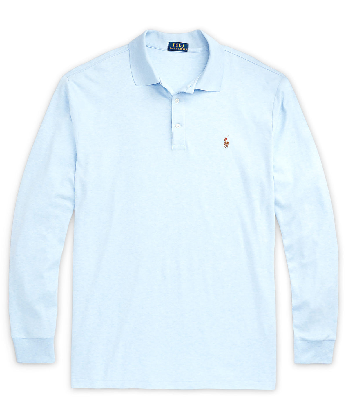 Polo Ralph Lauren Long Sleeve Soft Touch Polo Shirt, Men's Big & Tall