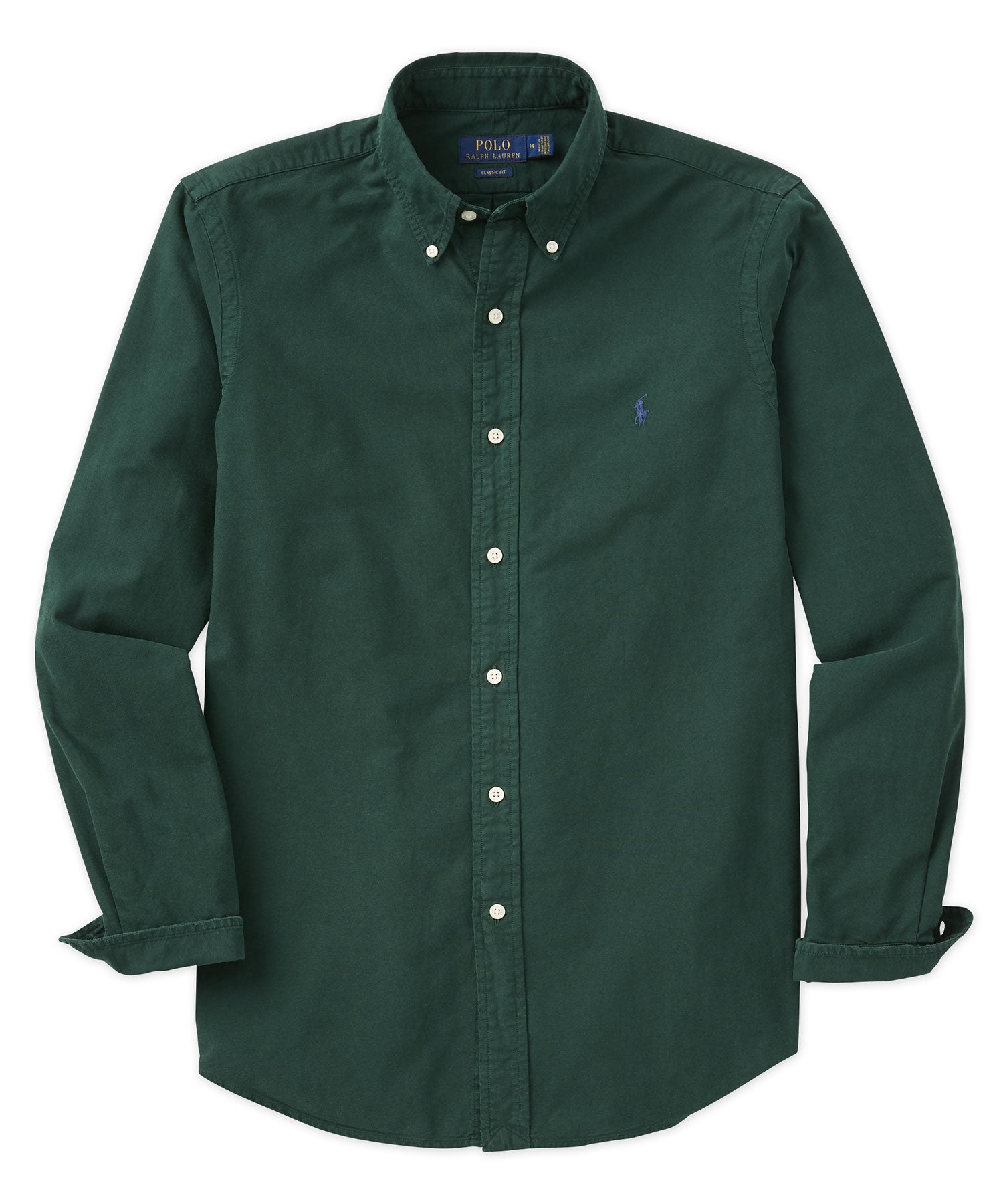 Polo Ralph Lauren Long Sleeve Garment Dyed Sport Shirt