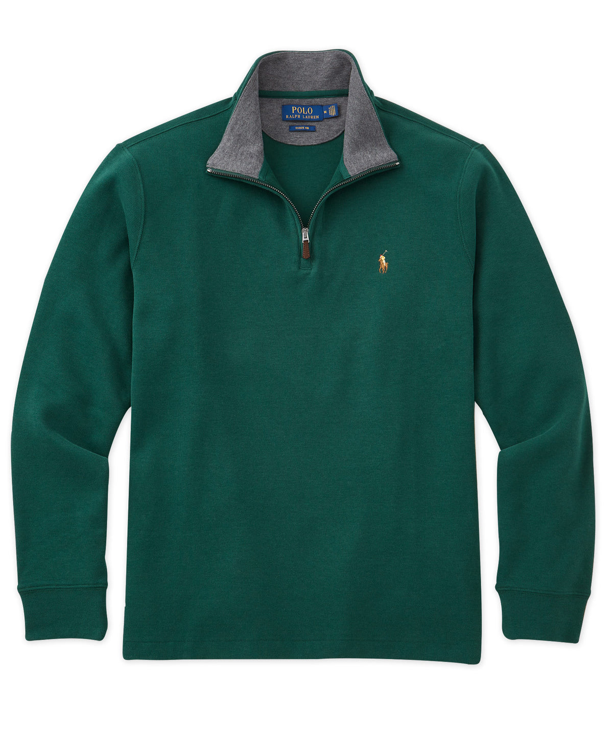 Mezza zip a costine Polo Ralph Lauren Estate, Men's Big & Tall