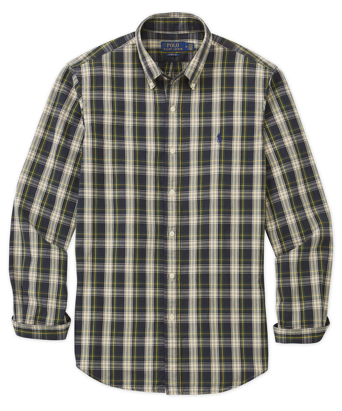 Polo Ralph Lauren Long Sleeve Tartan Sport Shirt, Men's Big & Tall