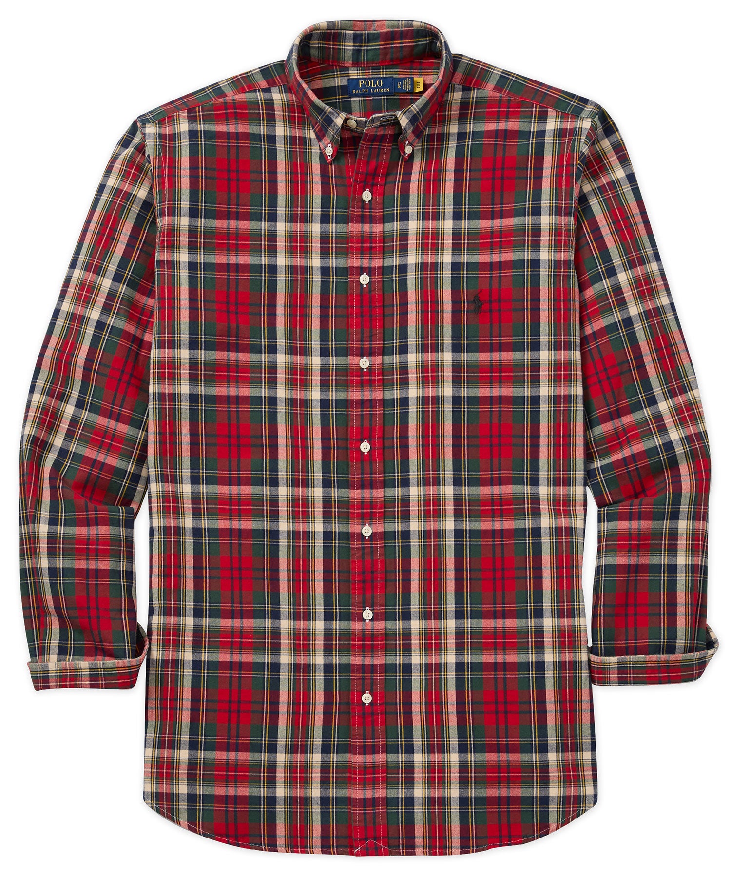 Polo Ralph Lauren Long Sleeve Tartan Sport Shirt Westport Big Tall