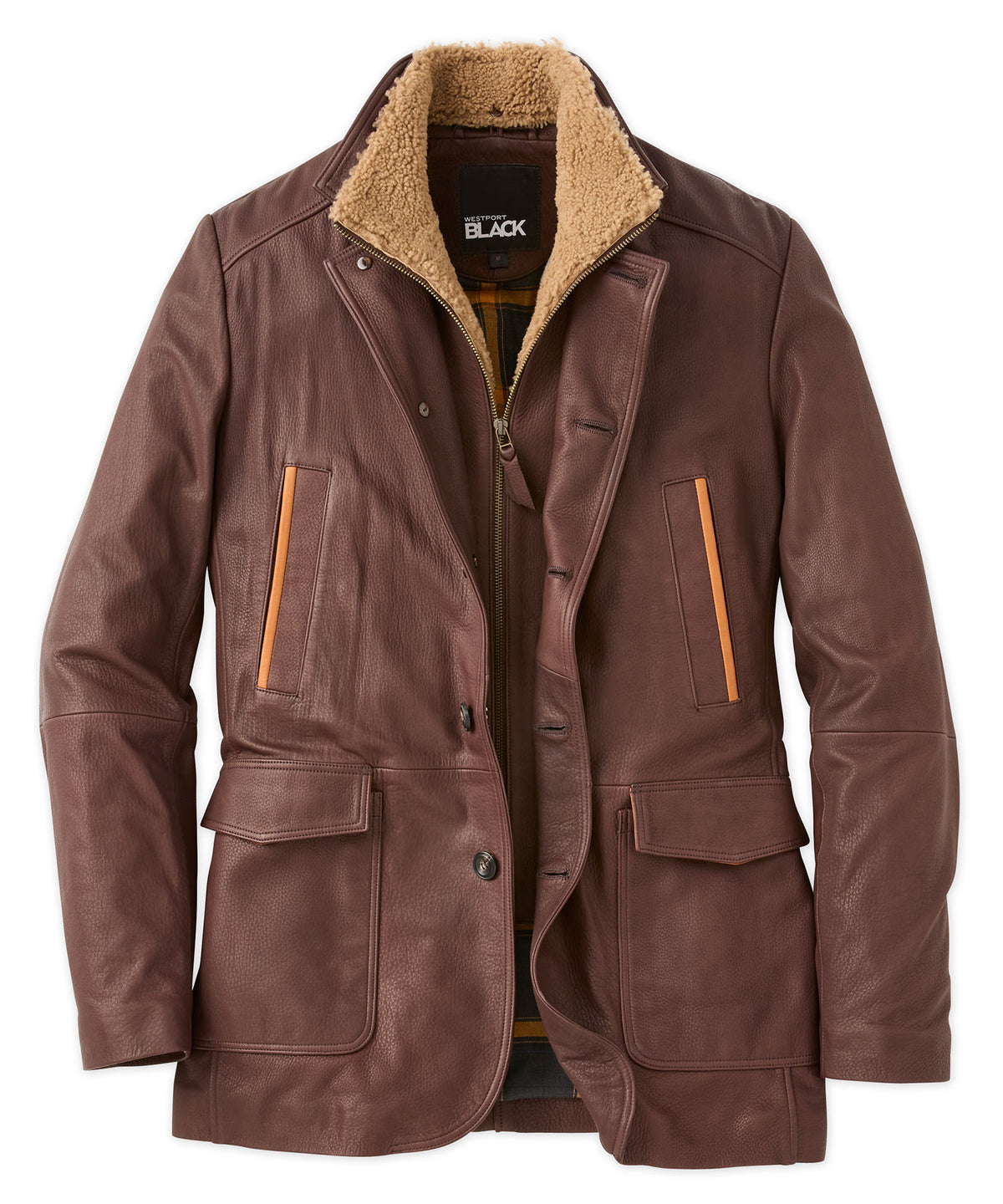 Men's deerskin deals leather jackets