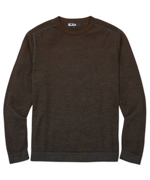 Westport Black Ombre Crew Neck Sweater