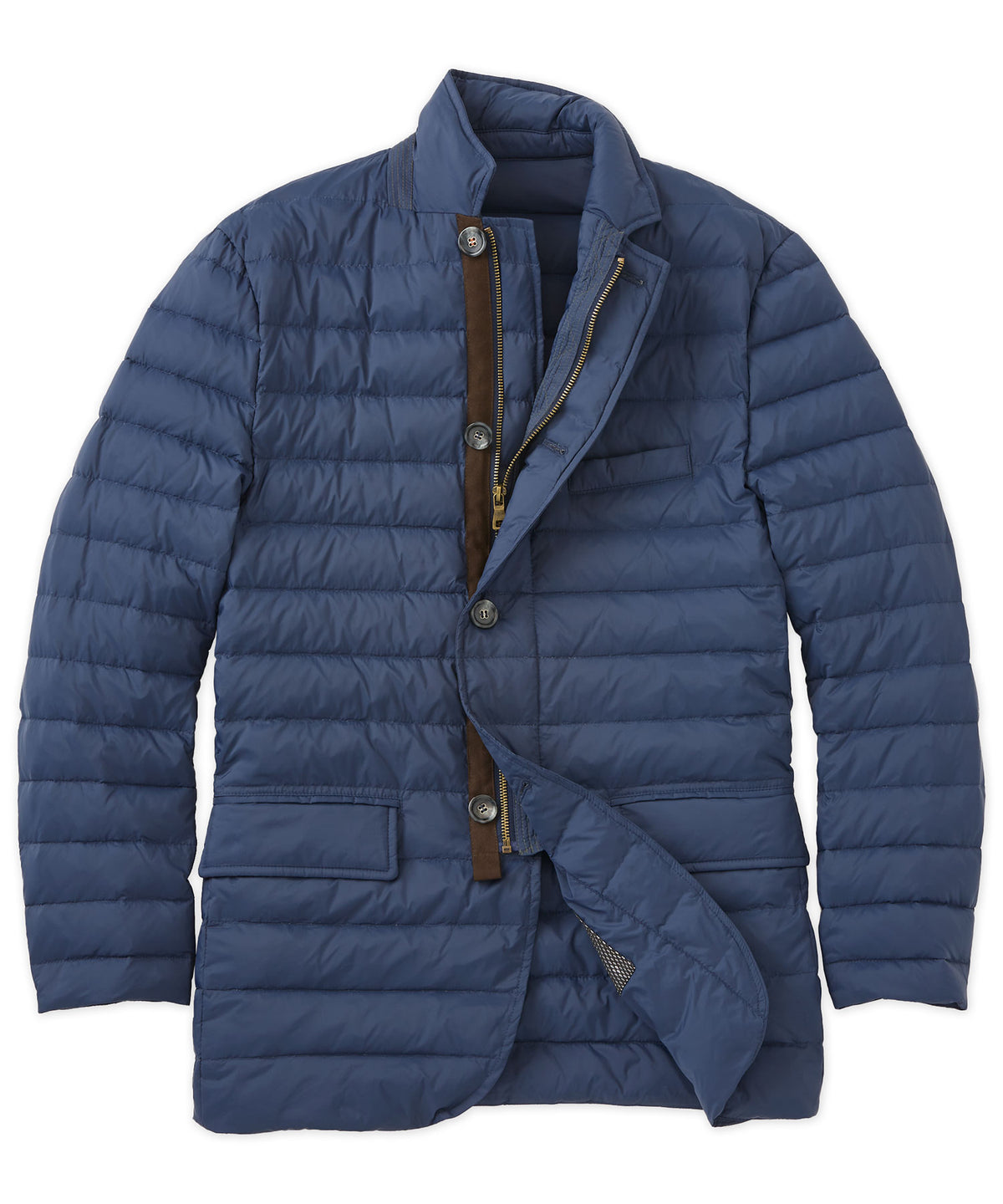 Westport Black Down Quilted Jacket, Men's Big & Tall