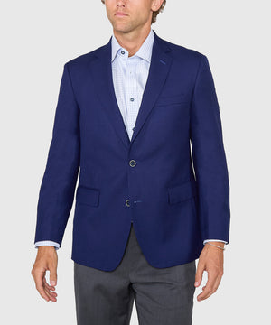 Westport Black Two-Button Reda Wool Blazer