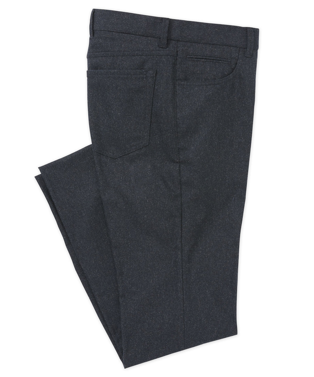 Westport Black Micro Donegal 5-Pocket Pant