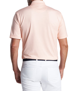 Peter Millar Short Sleeve Tesseract Print Polo Knit Shirt