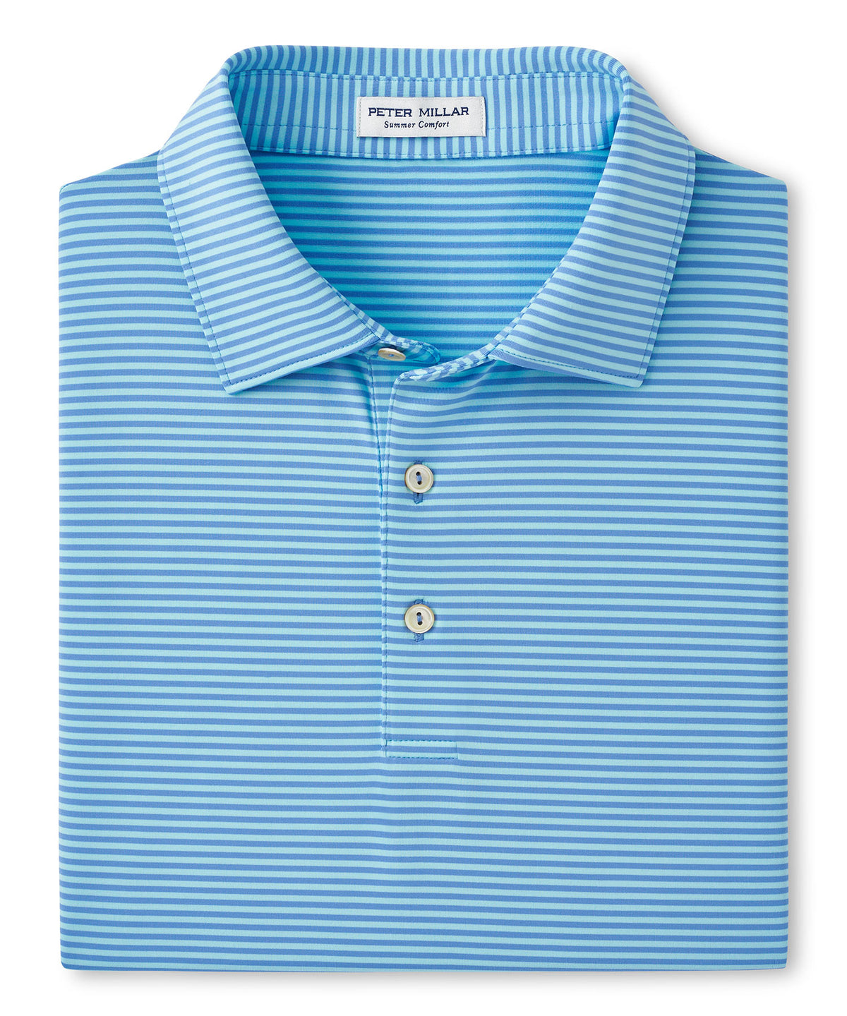 Polo Hales a righe a maniche corte di Peter Millar, Men's Big & Tall