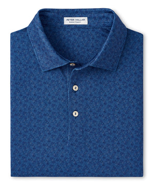 Peter Millar Short Sleeve Citrus Print Polo Knit Shirt