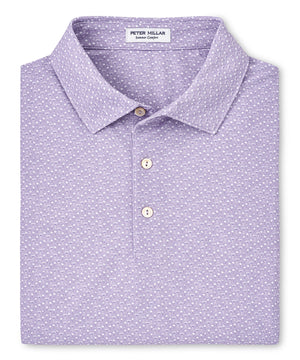 Peter Millar Short Sleeve Tee It High Print Polo Knit Shirt