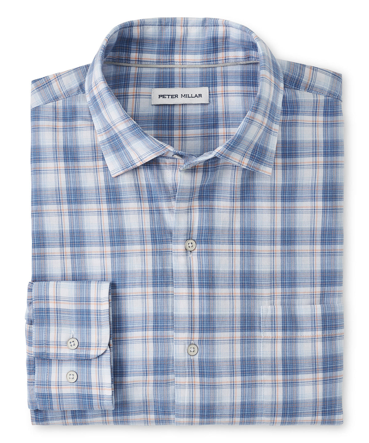 Camicia sportiva Sanibel a maniche lunghe Peter Millar, Men's Big & Tall