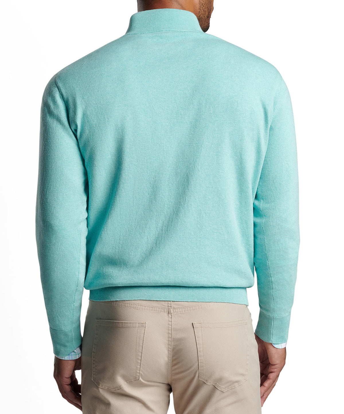 Maglione con zip a un quarto di Peter Millar Whitaker, Men's Big & Tall