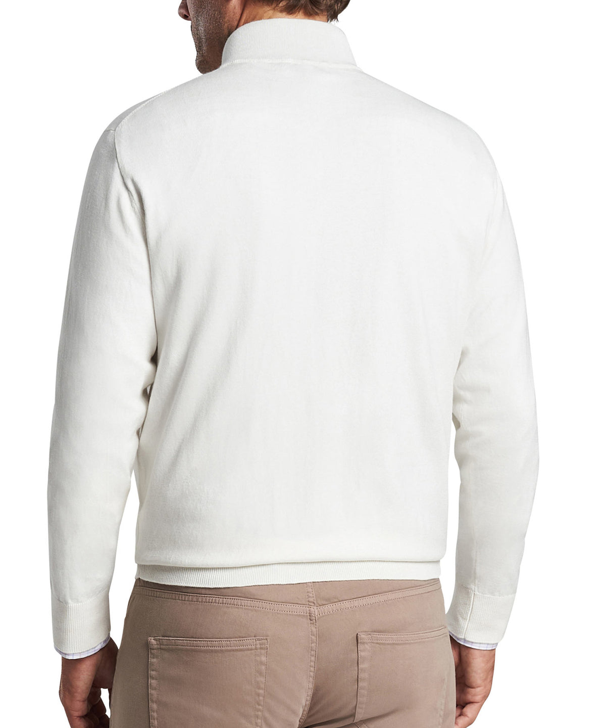 Maglione con zip a un quarto di Peter Millar Whitaker, Men's Big & Tall