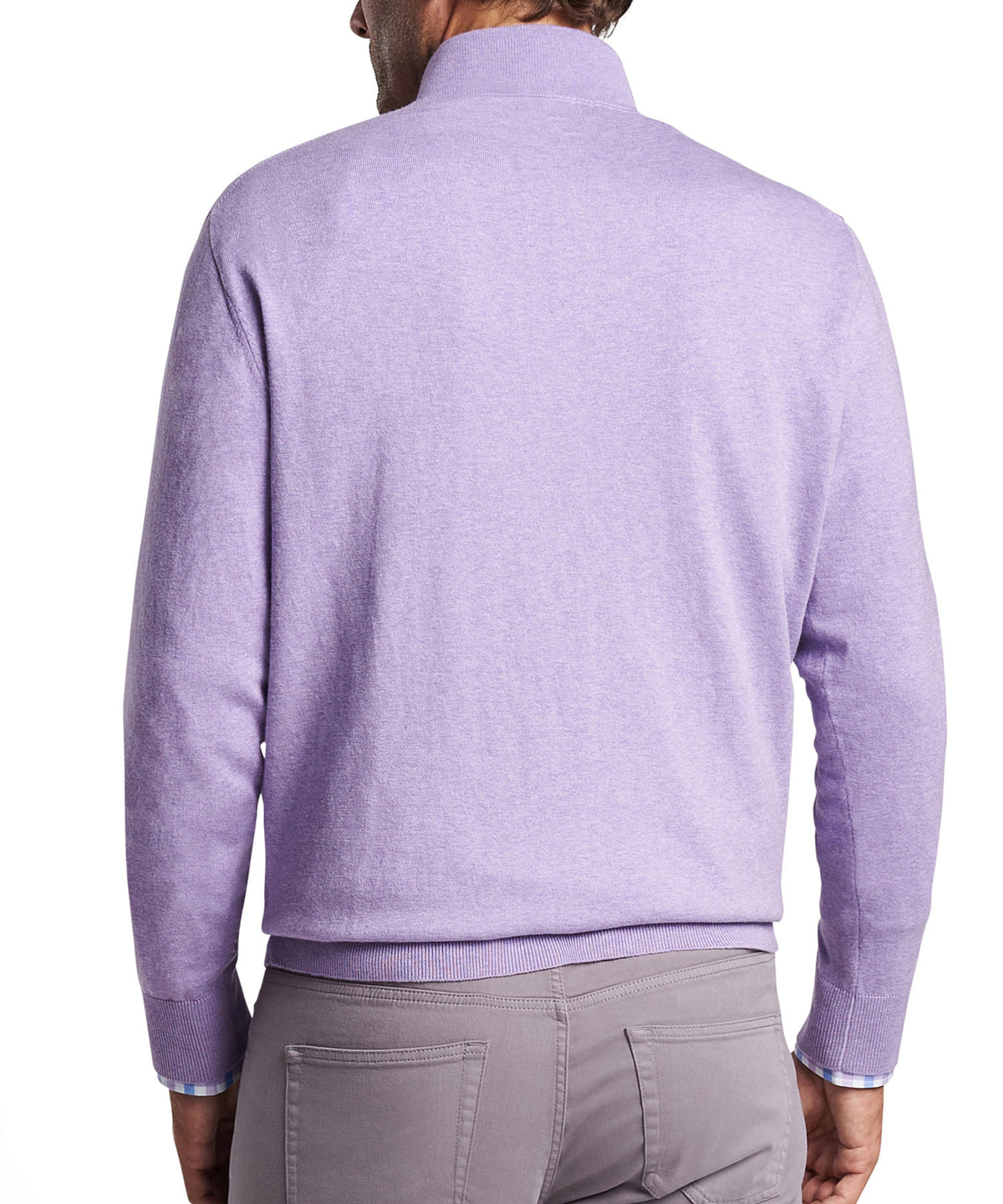 Maglione con zip a un quarto di Peter Millar Whitaker, Men's Big & Tall