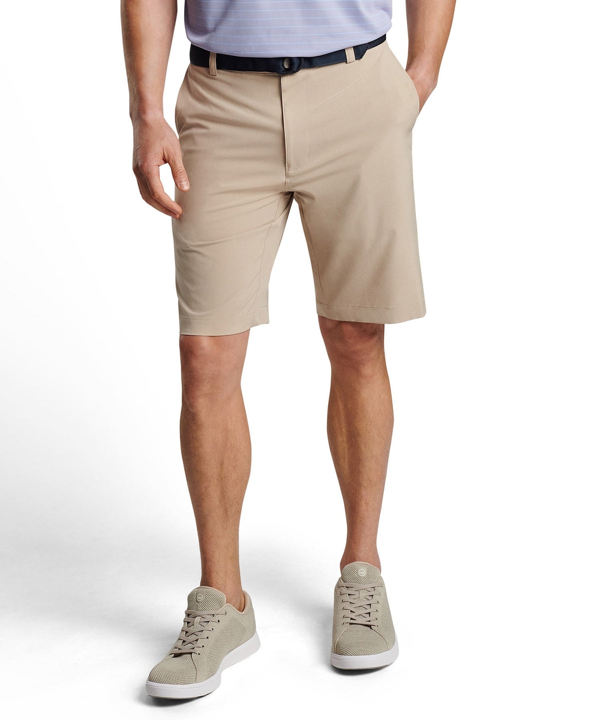 Peter Millar Shackleford Flat Front Hybrid Shorts, Men's Big & Tall