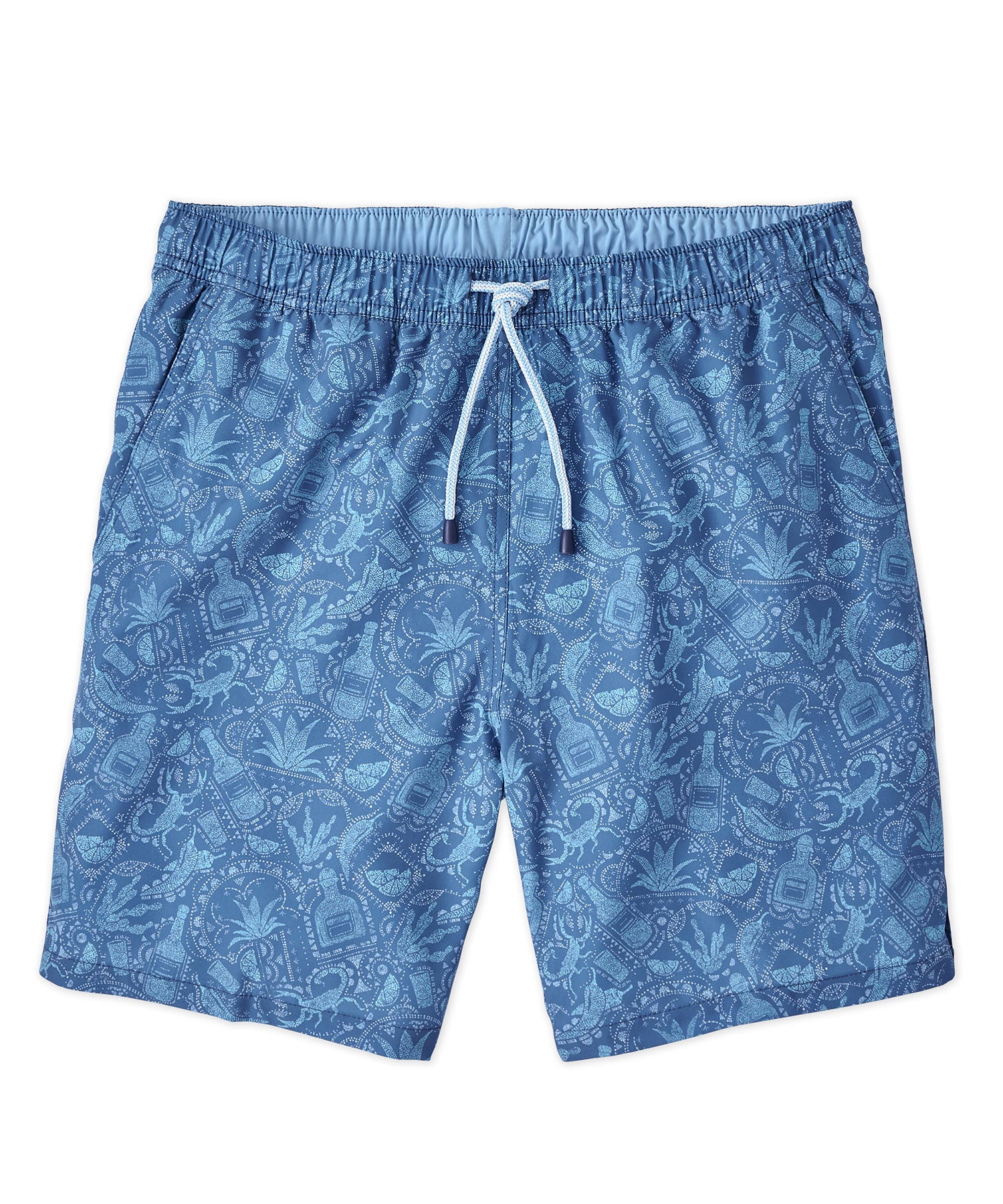 Peter Millar Mezcal Print Swim Trunk - Westport Big & Tall