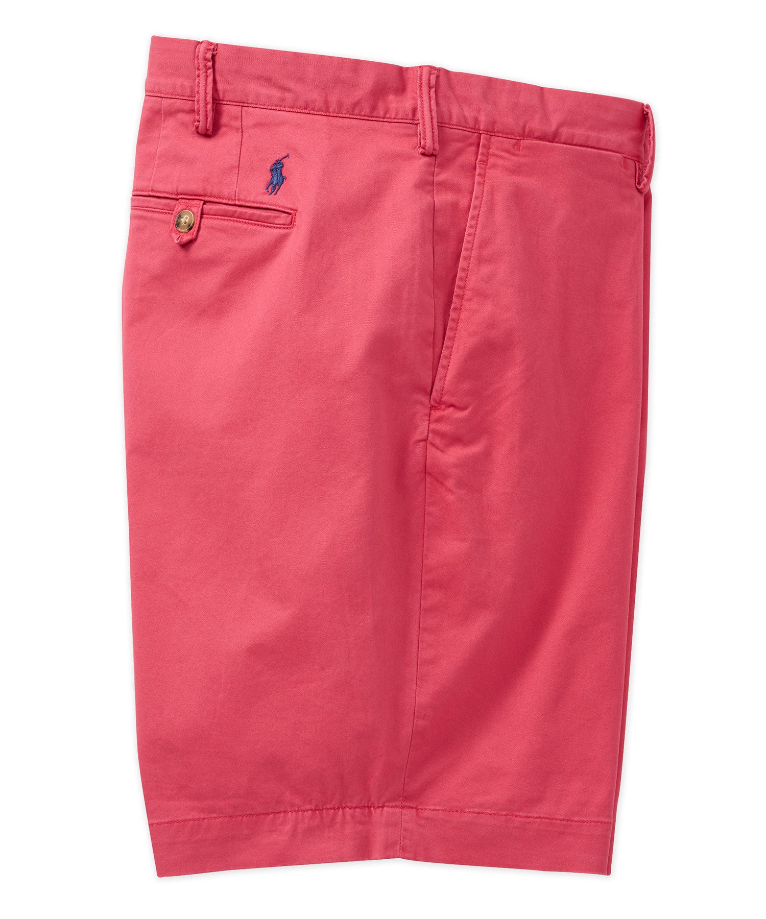 Pantaloncini chino con parte frontale piatta in cotone elasticizzato Polo Ralph Lauren, Men's Big & Tall