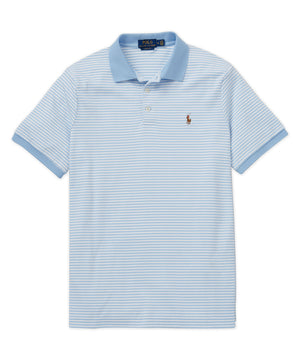 Polo Ralph Lauren Short Sleeve Soft Touch Cotton Stripe Polo Knit Shirt