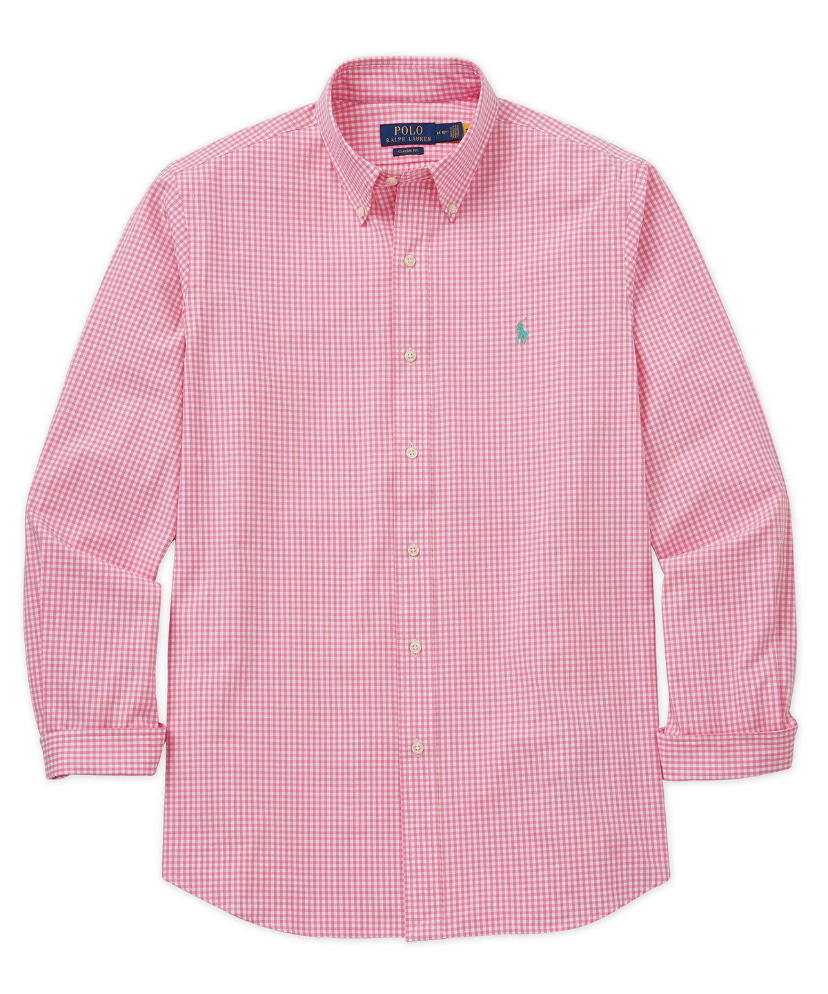 Polo Ralph Lauren Long Sleeve Poplin Button Down Collar Sport Shirt, Men's Big & Tall