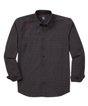 Westport No-Tuck Paisley Print Long Sleeve Stretch Performance Sport Shirt