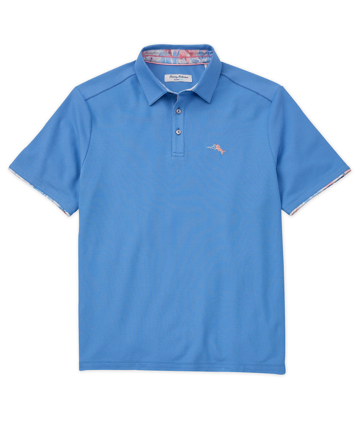 Tommy Bahama Short Sleeve Breeze Blooms 5 O&#39;clock Polo Knit Shirt