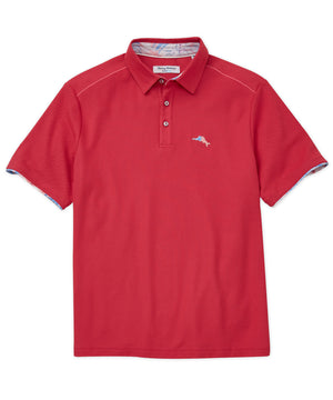 Tommy Bahama Short Sleeve Breeze Blooms 5 O'clock Polo Knit Shirt
