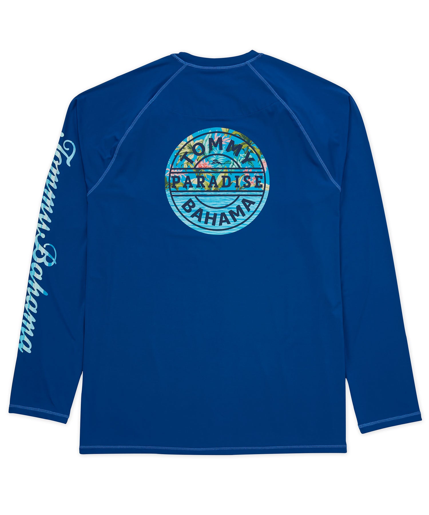 Tommy Bahama Long Sleeve Chill Time Rash Guard T-Shirt, Men's Big & Tall