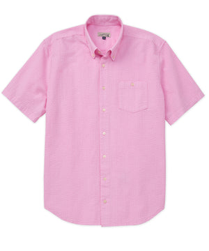 Westport Lifestyle Short Sleeve Seersucker Sport Shirt