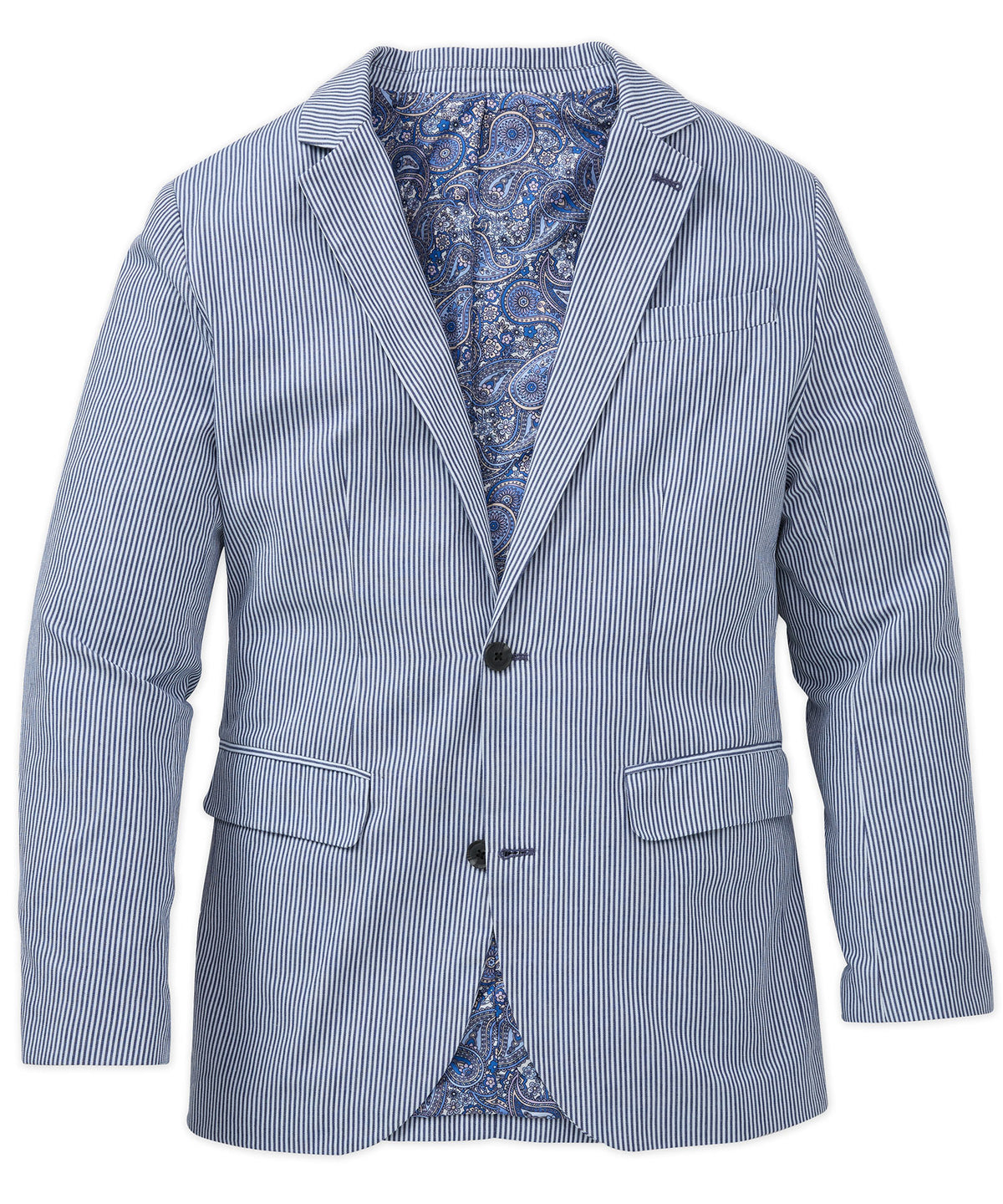 Striped deals sport coat