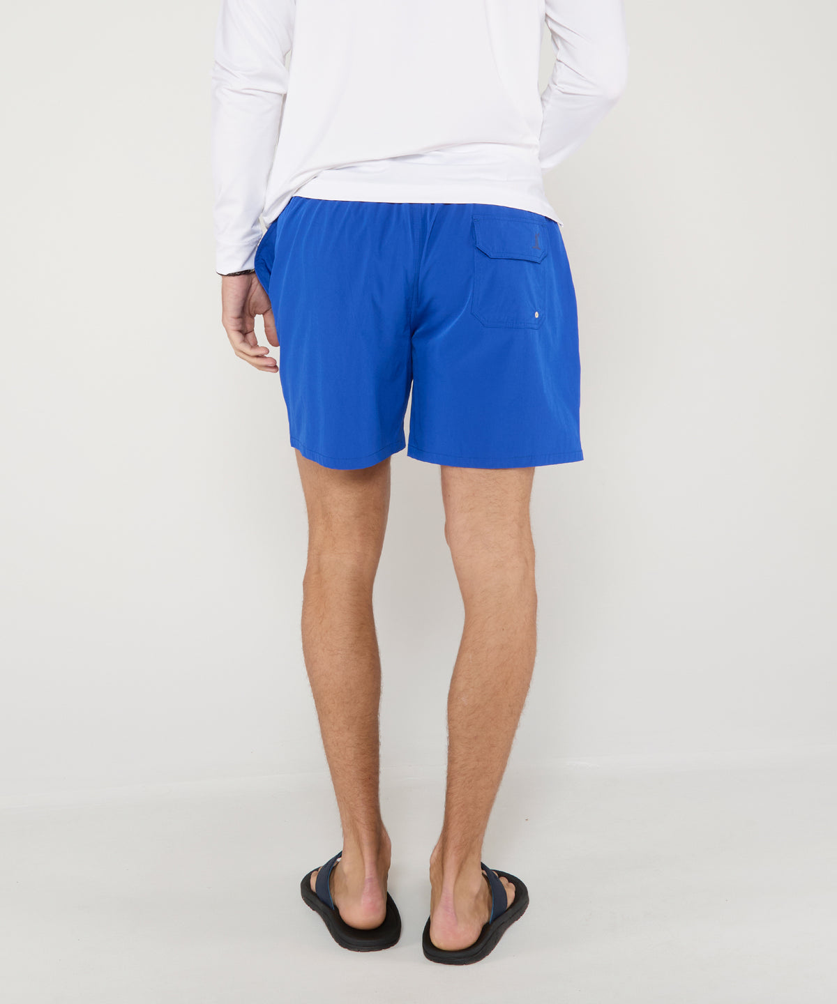 Westport Lifestyle Compo Solid Stretch Swim Trunk, Men's Big & Tall