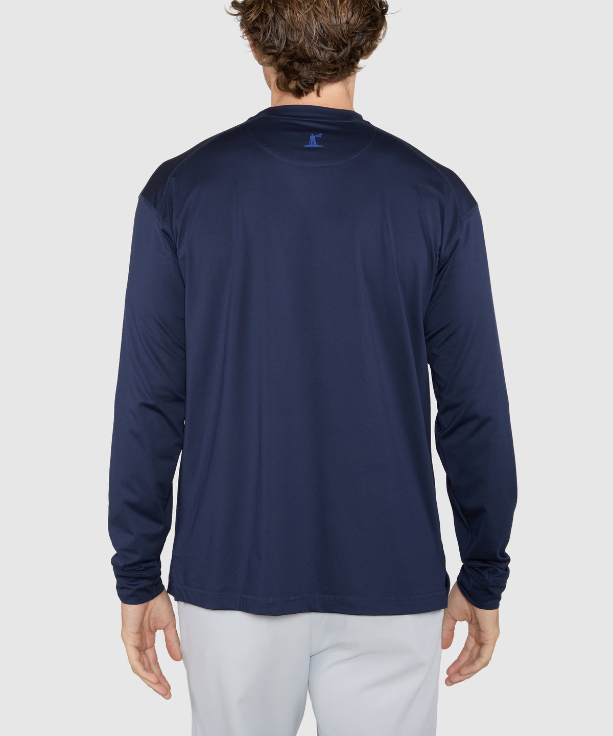 Westport Lifestyle Long Sleeve Performance Crew Neck T-Shirt, Men's Big & Tall