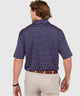 Westport Lifestyle Short Sleeve Stripe Polo Knit Shirt