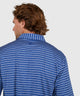 Westport Lifestyle Short Sleeve Stripe Polo Knit Shirt