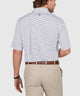 Westport Lifestyle Short Sleeve Stripe Polo Knit Shirt