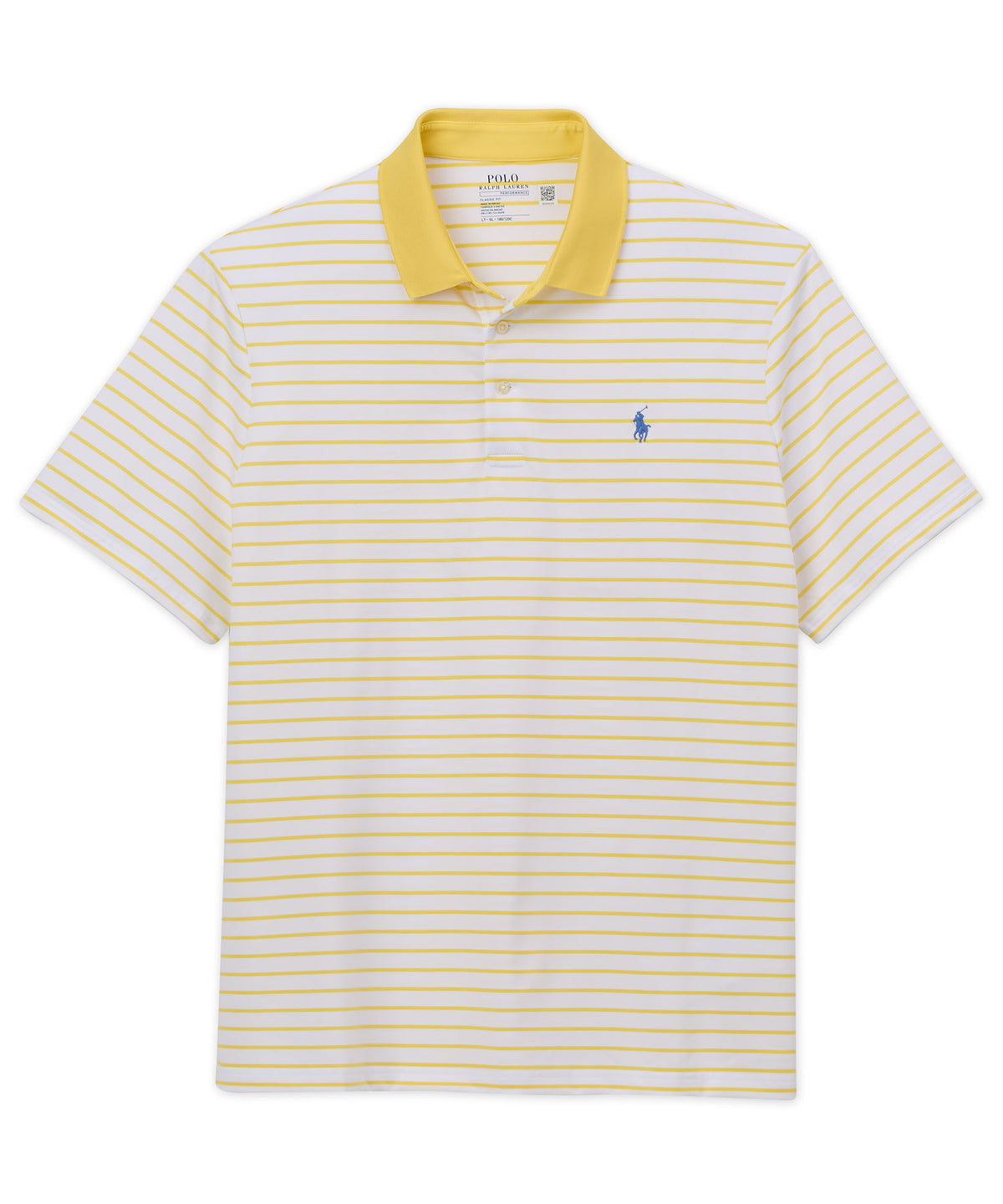 Polo Ralph Lauren Short Sleeve Stripe Performance Polo Knit Shirt, Big & Tall