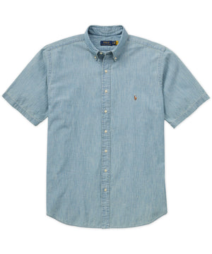 Polo Ralph Lauren Short Sleeve Chambray Sport Shirt