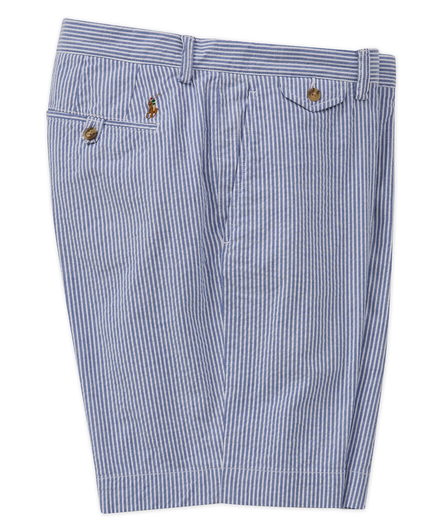 Pantaloncini chino elasticizzati in seersucker Polo Ralph Lauren, Men's Big & Tall