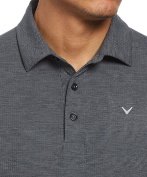 Callaway Short Sleeve Classic Jacquard Polo