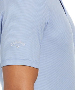 Callaway Short Sleeve Classic Jacquard Polo