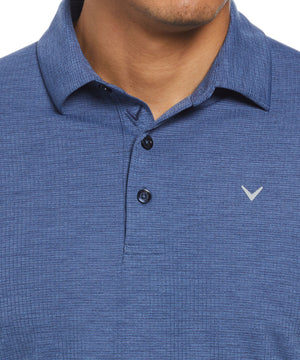 Callaway Short Sleeve Classic Jacquard Polo