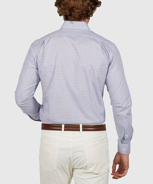 Westport Black Long Sleeve Button-Down Gingham Sport Shirt