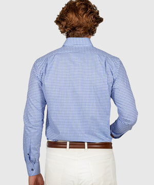 Westport Black Long Sleeve Button-Down Gingham Sport Shirt