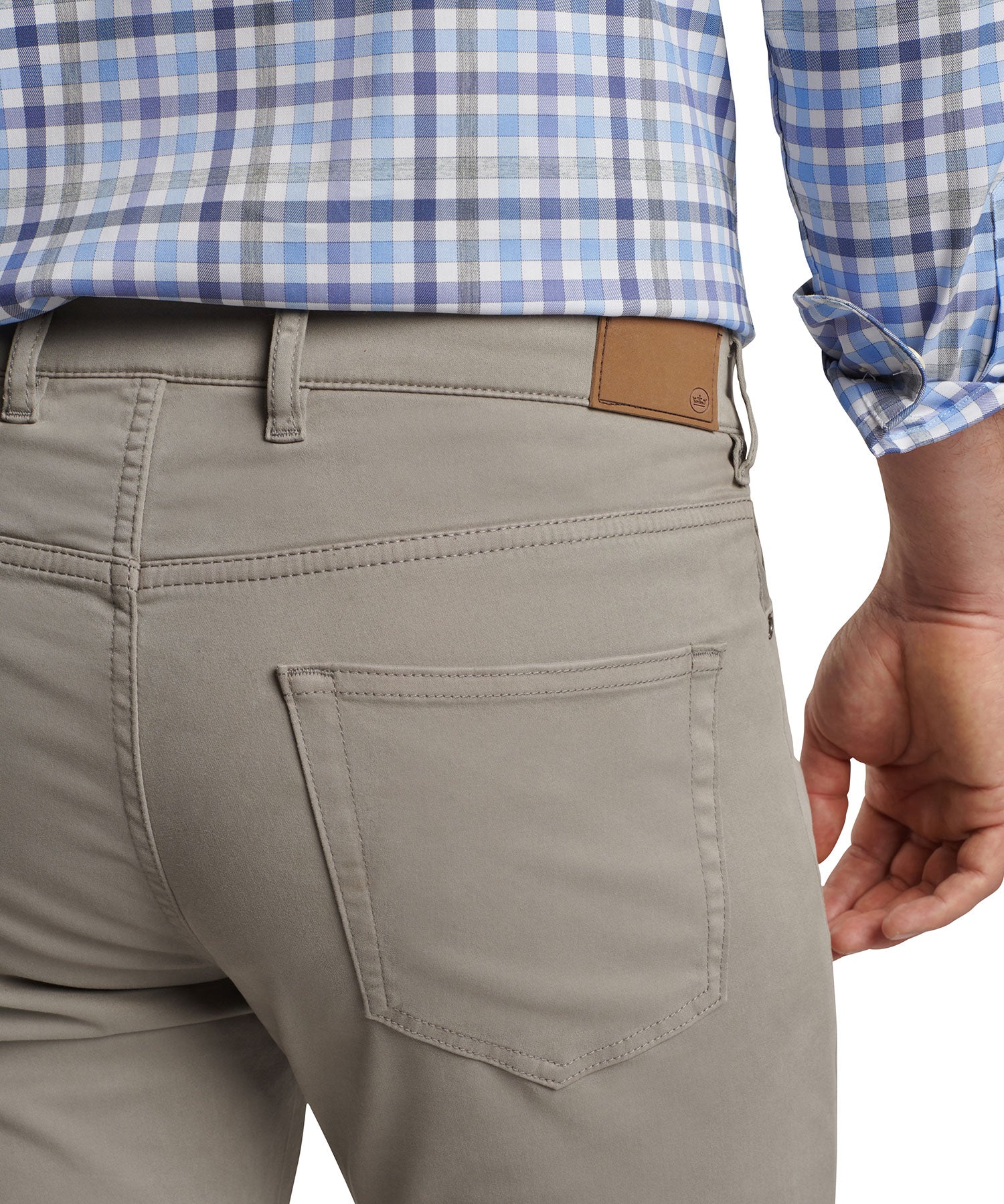 Peter Millar Signature Sateen 5-Pocket Pant - Westport Big & Tall