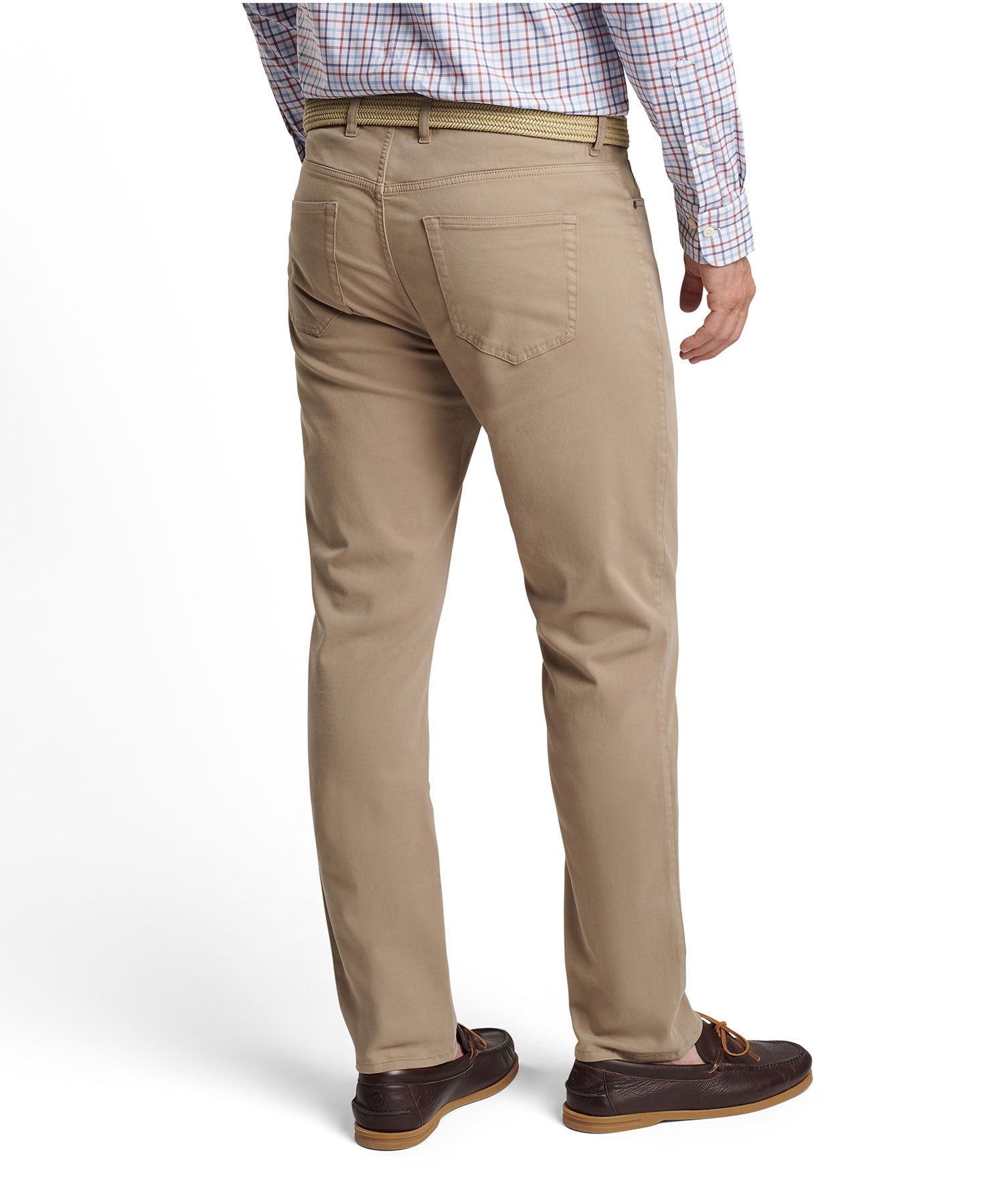 Peter Millar Signature Sateen 5-Pocket Pant - Westport Big & Tall