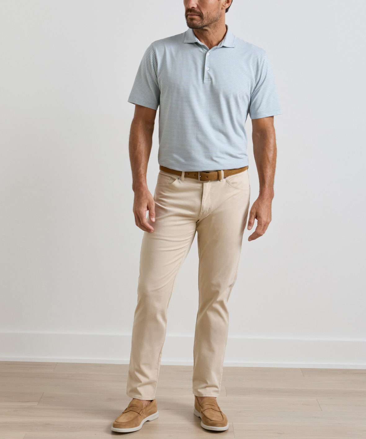 Peter Millar Signature Sateen 5-Pocket Pant, Men's Big & Tall