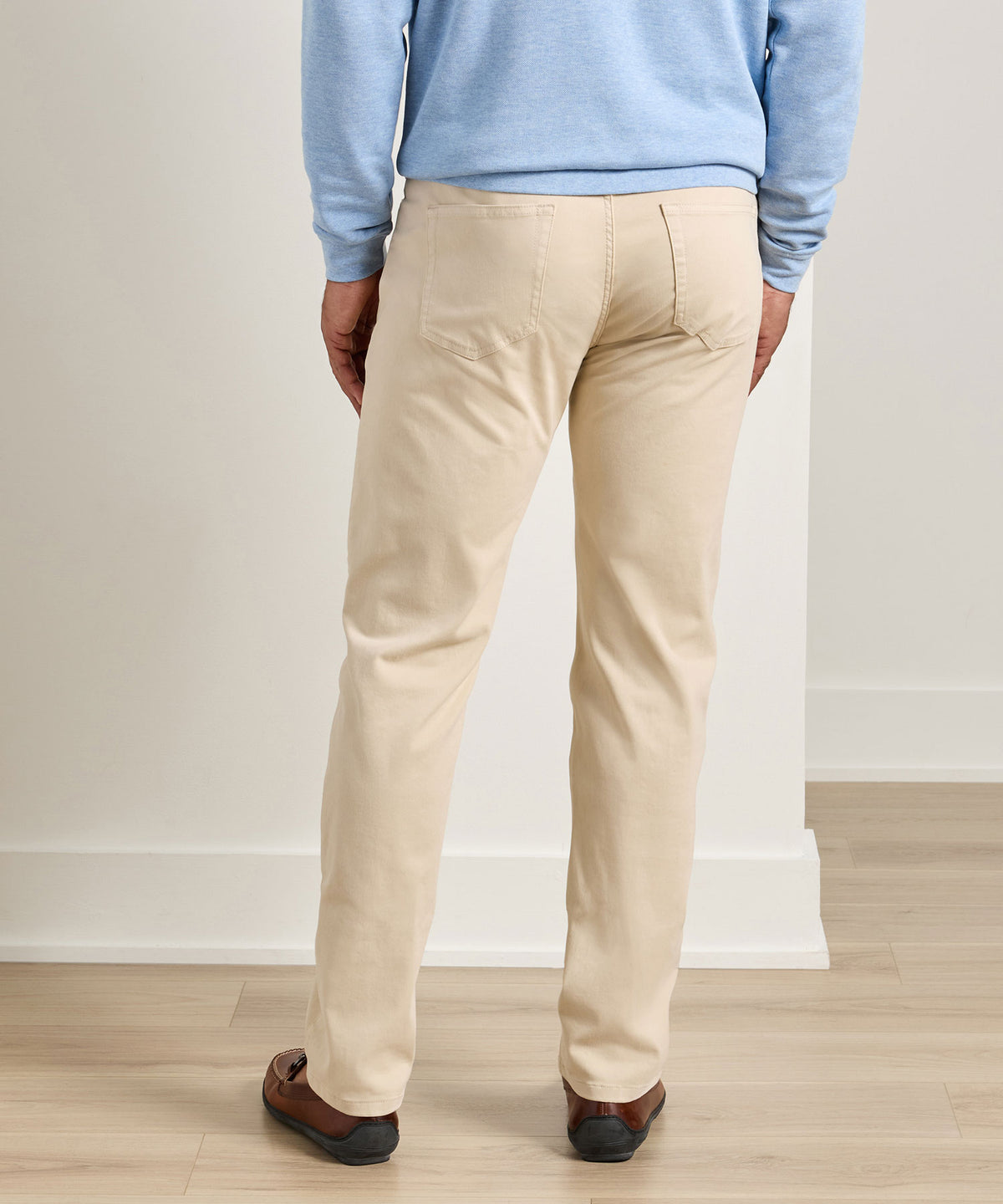 Peter Millar Signature Sateen 5-Pocket Pant, Men's Big & Tall