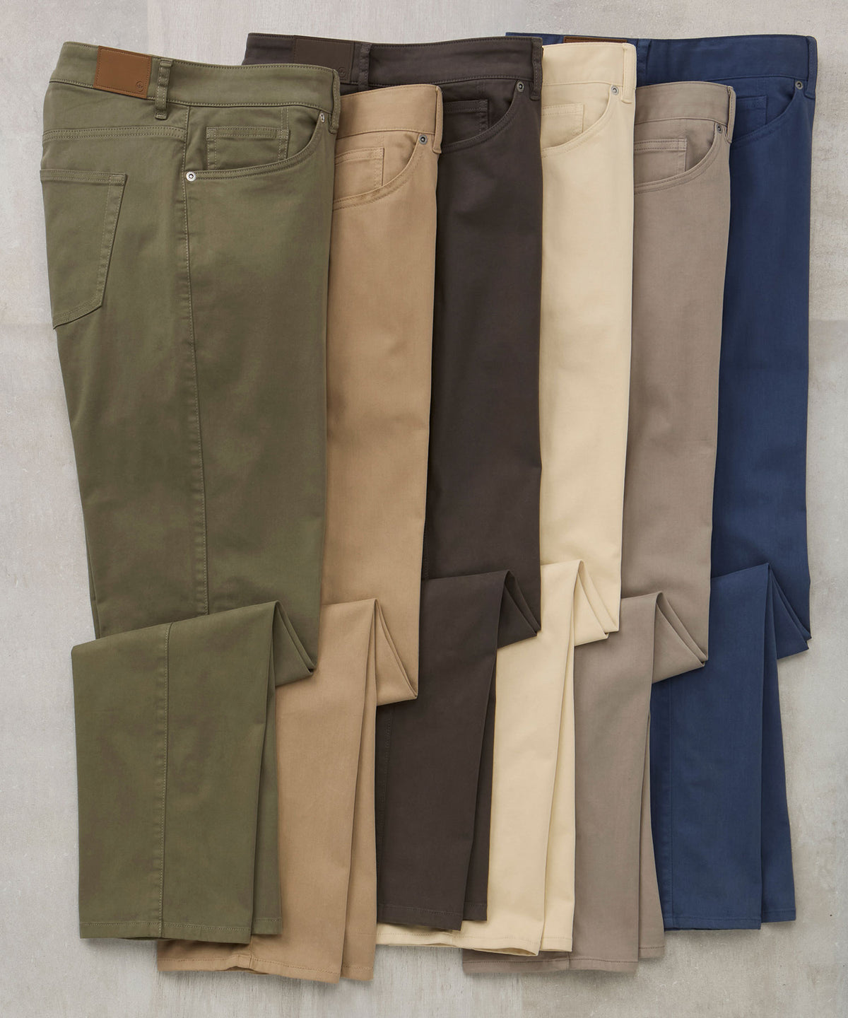 Peter Millar Signature Sateen 5-Pocket Pant, Men's Big & Tall