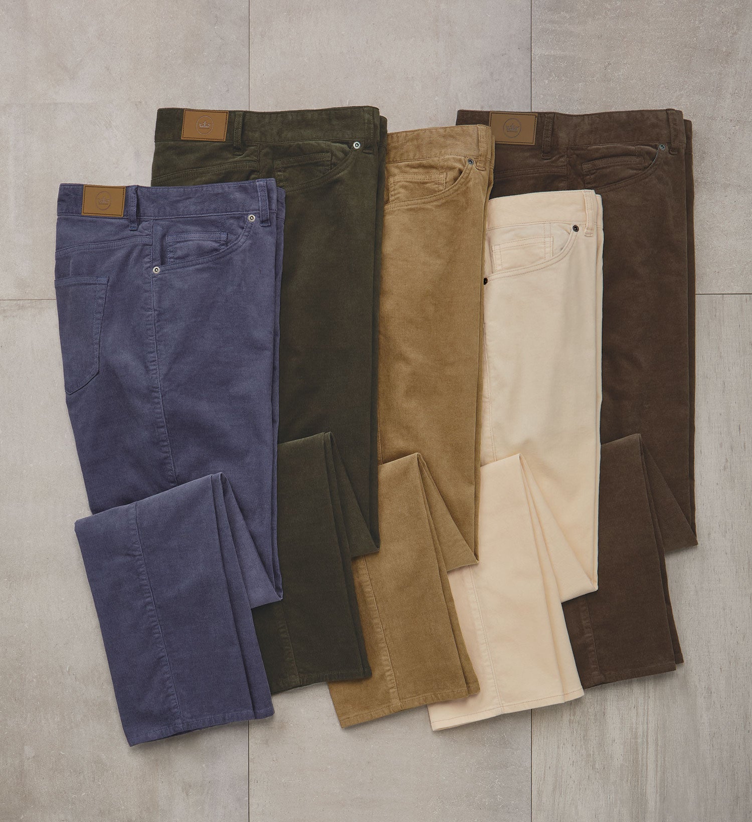 Men's Big & Tall Peter Millar Corduroy 5-Pocket Pant - Westport Big & Tall