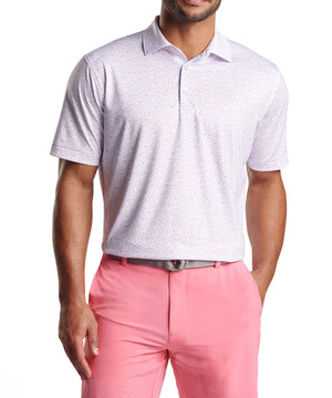 Peter Millar Short Sleeve 'Bees Knees' Print Polo Knit Shirt