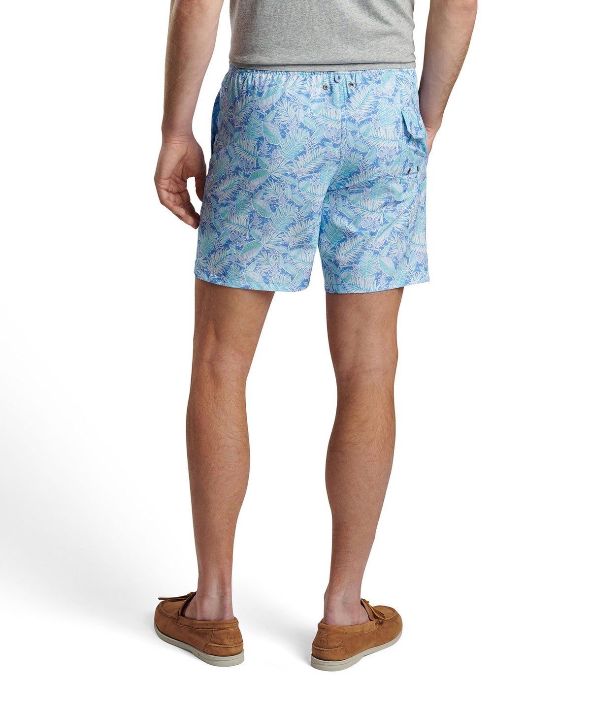 Peter Millar Grace Bay Print Swim Trunk, Men's Big & Tall